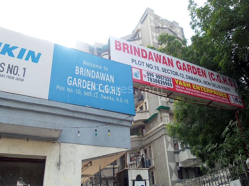 3 bhk flat for sale in Brindawan Garden CGHS Sector 12 Dwarka Delhi